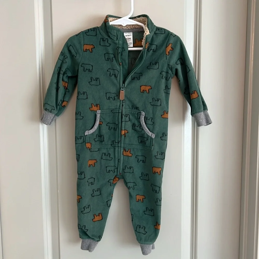 GUC - 12 Month Baby Clothes Pajamas